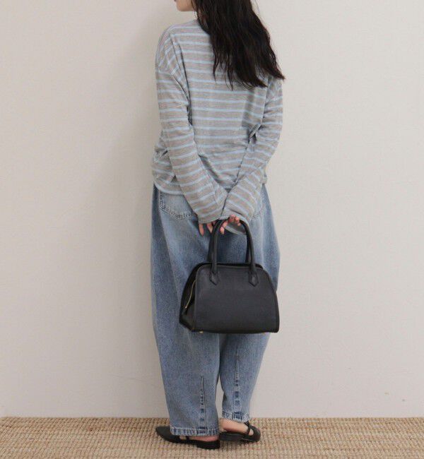 fredy emue「ハートステッチシアーボーダーロンTシャツ」|Tシャツ・カットソー|