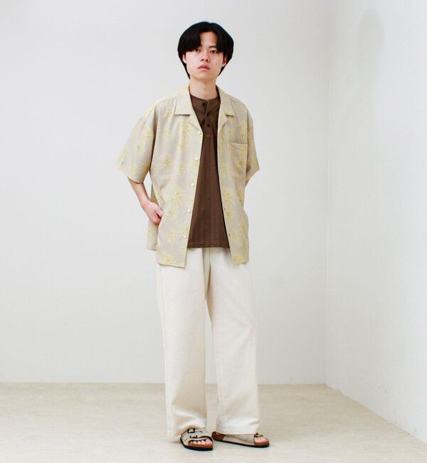 GLOSTER「【人気シリーズ/UNISEX/5色展開】TROPICAL GOODNESS イージーパンツ」|チノ|