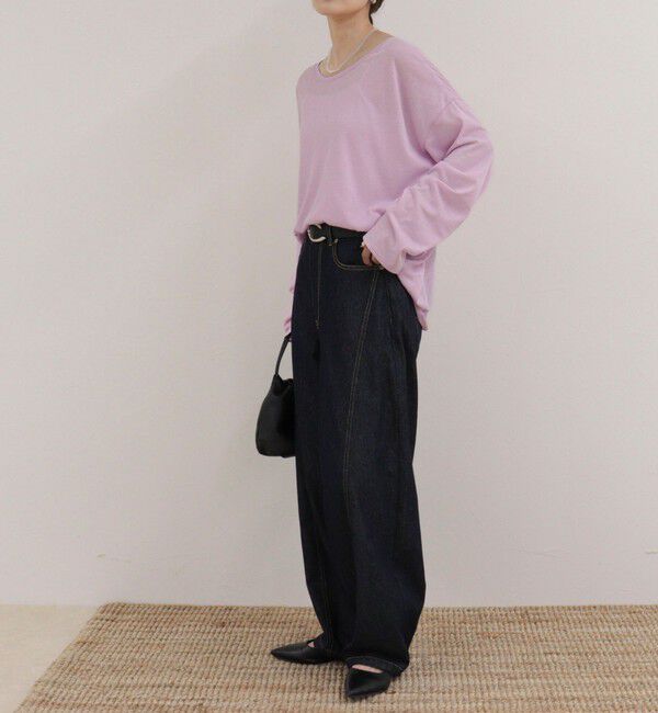 fredy emue「ヘンリー2WAYルーズロンTシャツ」|Tシャツ・カットソー|