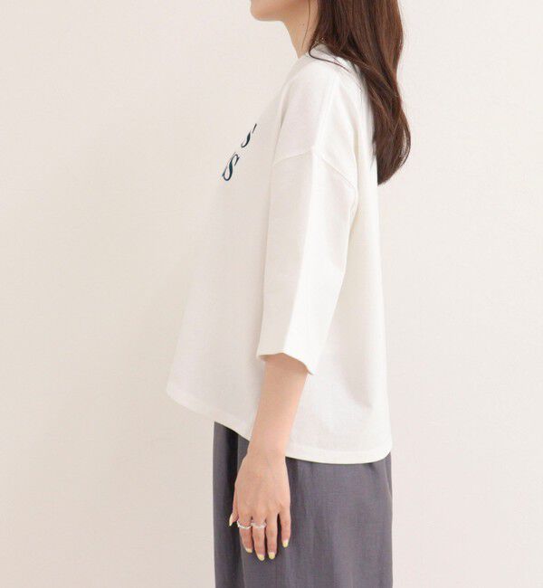 fredy emue「フロッキーロゴ5分袖Tシャツ」|Tシャツ・カットソー|