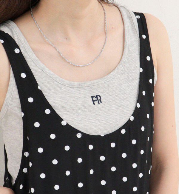 fredy emue「ドットノースリーブワンピース」|ワンピース|