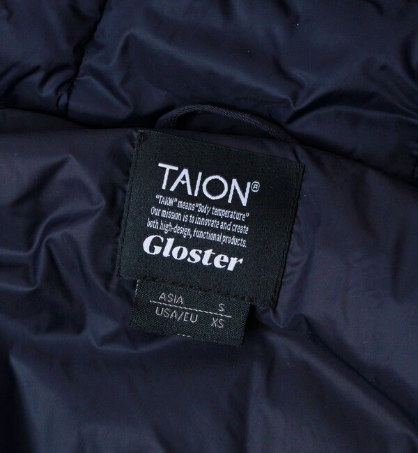 GLOSTER「【TAION/タイオン】別注 ミドル丈フードダウンジャケット」|ダウン|