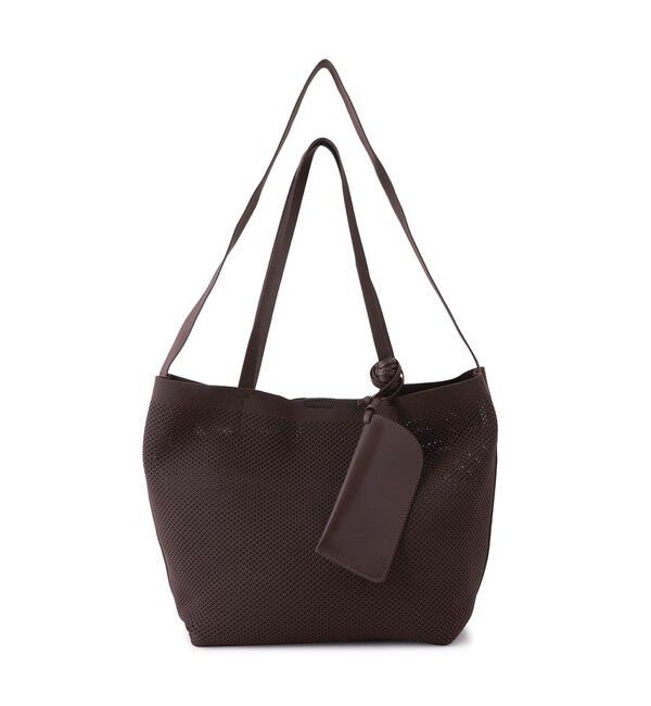 SALON adam et rope'「【WEB限定】2WAYニットジャガードトート / 軽量」|トートバッグ|