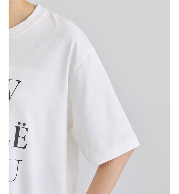 SALON adam et rope'「VoyageurロゴプリントT」|Tシャツ・カットソー|