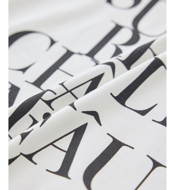SALON adam et rope'「VoyageurロゴプリントT」|Tシャツ・カットソー|