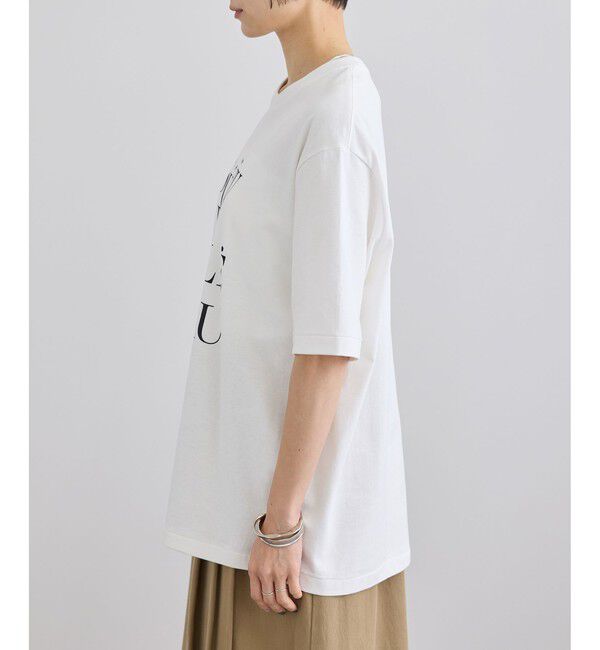 SALON adam et rope'「VoyageurロゴプリントT」|Tシャツ・カットソー|