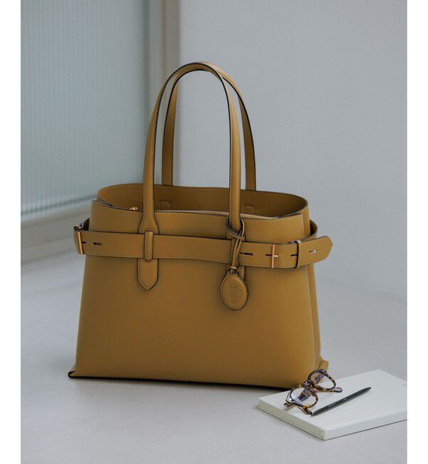 ROPE「【E'POR】A BAG Large/A4対応・通勤」|トートバッグ|カラシ(86)