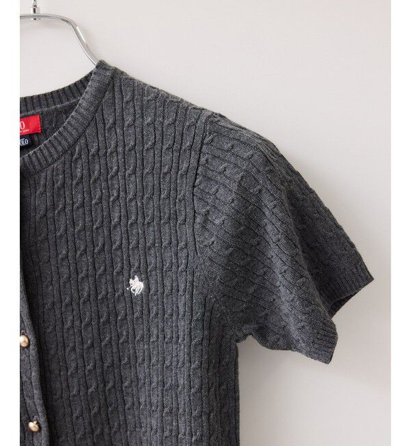VIS「【POLO BCS】VIS別注クルーネックカーデ」|カーディガン|