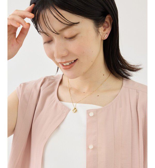 ROPE PICNIC PASSAGE「ステンレスハートモチーフトップショートネックレス」|ネックレス|