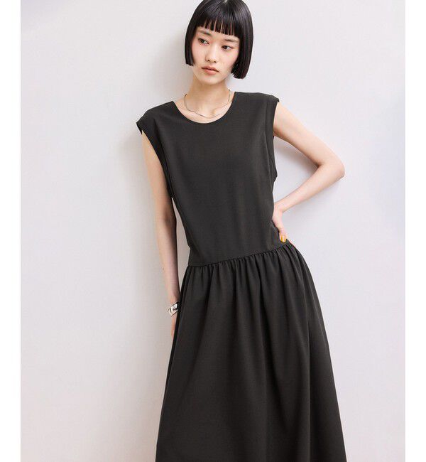 ADAM ET ROPE'「【WEB限定】バックオープンマキシワンピース」|ワンピース|