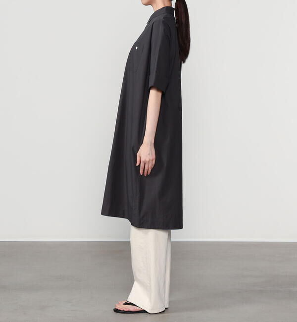 DANTON「DANTON | コットンポプリン ワークシャツワンピース WOMEN」|ワンピース|
