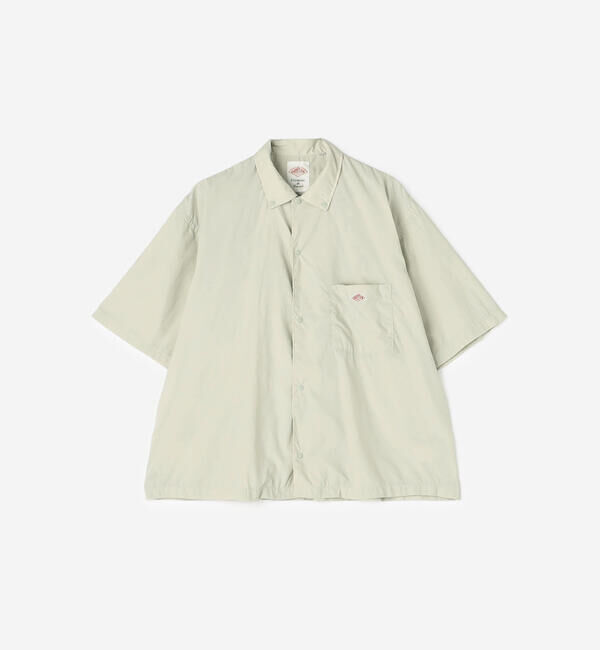 DANTON「DANTON |〈別注〉ナイロンタイプライター プランサーボタンダウン半袖シャツ WOMEN」|シャツ・ブラウス|