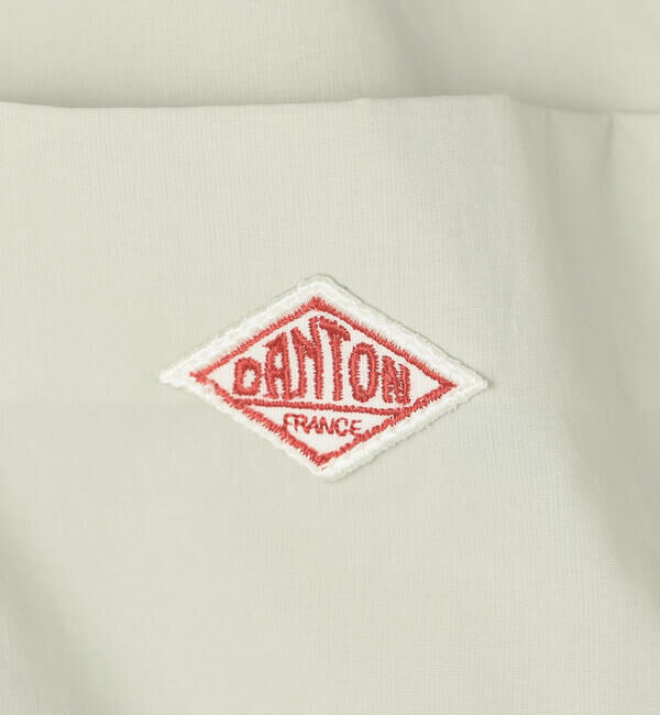 DANTON「DANTON |〈別注〉ナイロンタイプライター プランサーボタンダウン半袖シャツ WOMEN」|シャツ・ブラウス|