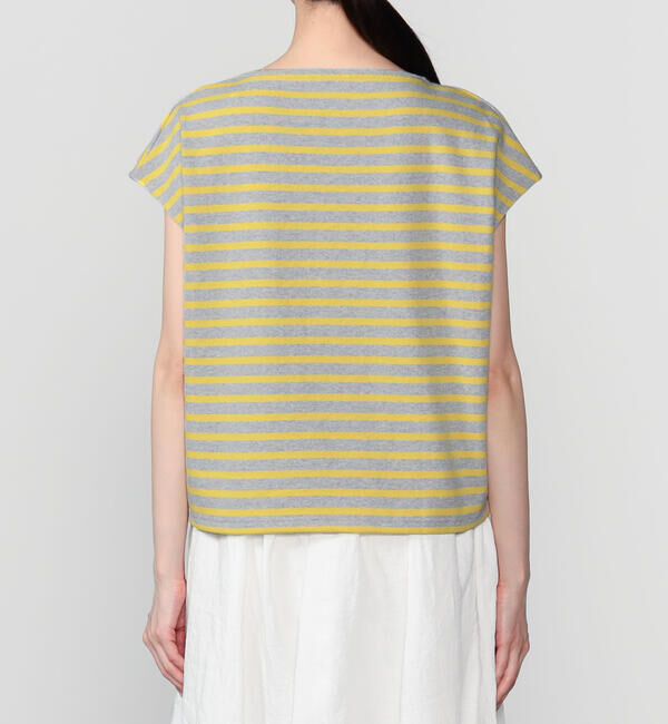 ORCIVAL「ORCIVAL | コットンロード ボートネック フレンチスリーブバスクシャツ WOMEN」|Tシャツ・カットソー|