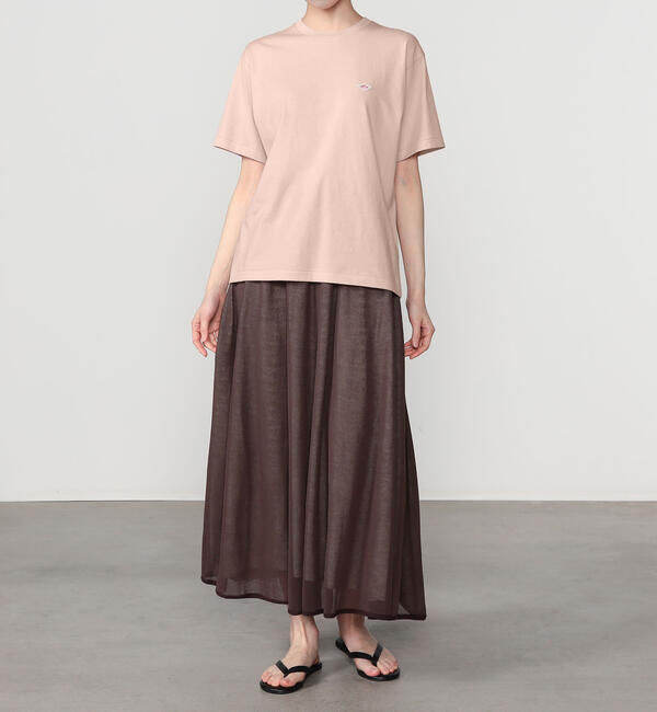 DANTON「DANTON | クルーネックTシャツ SOLID WOMEN」|Tシャツ・カットソー|