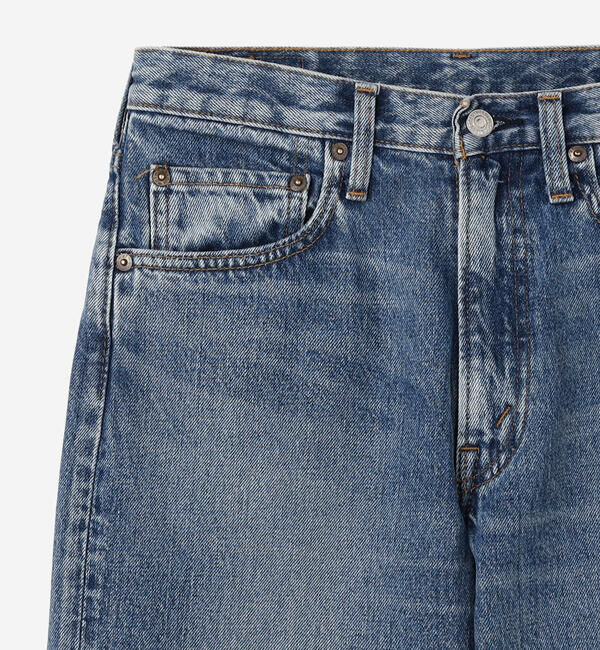  「orSlow | SHORT LENGTH 105 90'S DENIM MID USED WOMEN」|デニム|