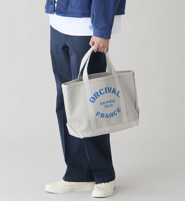 ORCIVAL「ORCIVAL | プリント キャンバストートバッグ 中 UNISEX」|トートバッグ|