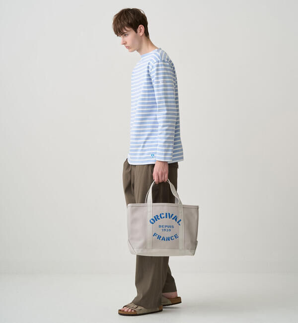 ORCIVAL「ORCIVAL | プリント キャンバストートバッグ 中 UNISEX」|トートバッグ|