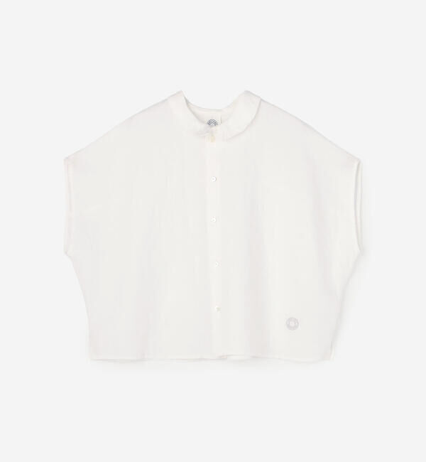 ORCIVAL「ORCIVAL | リネン スリーブレスシャツ WOMEN」|シャツ・ブラウス|OFFWHITE