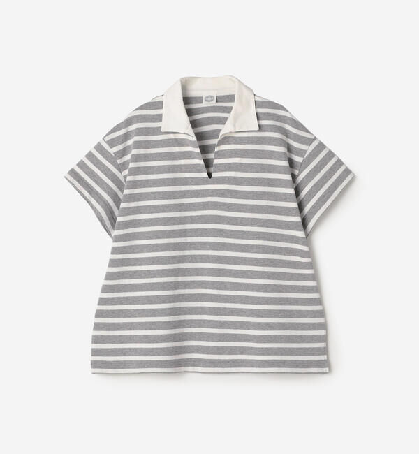 ORCIVAL「ORCIVAL | スキッパーショートスリーブプルオーバー WOMEN」|ポロシャツ|