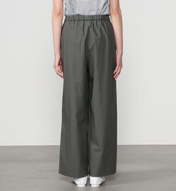 Morris & Sons「MORRIS & SONS | コットン ワイドイージーパンツ WOMEN」|チノ|