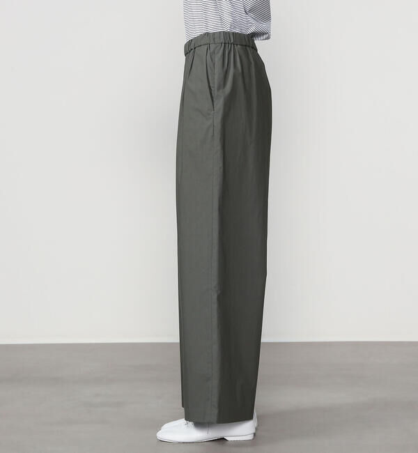 Morris & Sons「MORRIS & SONS | コットン ワイドイージーパンツ WOMEN」|チノ|