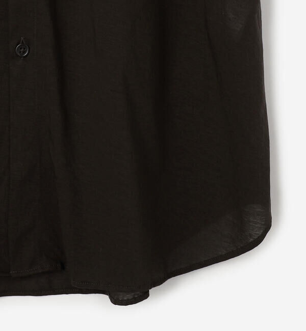 UNFIL「UNFIL | コットン シアージャージー レギュラーカラーシャツ WOMEN」|シャツ・ブラウス|