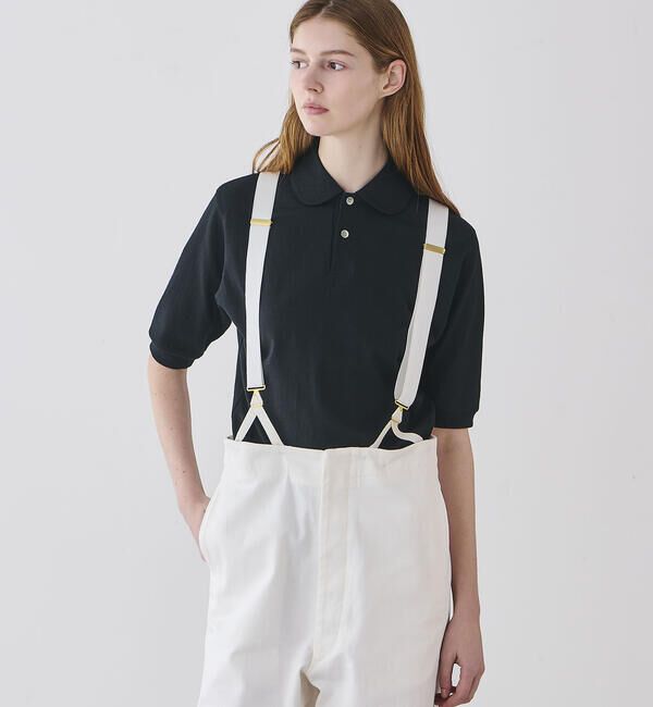  「ANATOMICA | ラウンドカラー ポロシャツ WOMEN」|ポロシャツ|