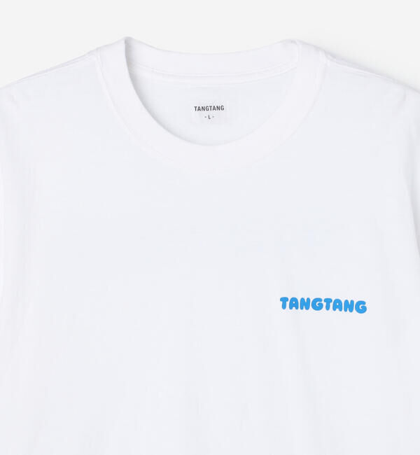  「TANGTANG | 半袖Tシャツ TANGTANG SKY BLUE MEN」|Tシャツ・カットソー|