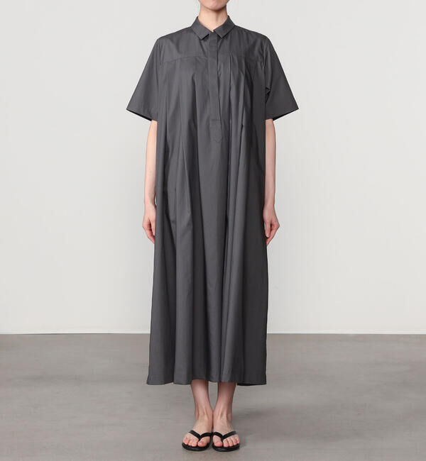  「HAVERSACK |〈別注〉半袖シャツワンピース WOMEN」|ワンピース|