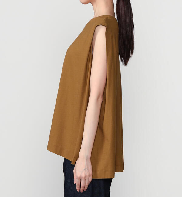  「ADAWAS |〈別注〉コットンジャージー フレアタンクトップ WOMEN」|Tシャツ・カットソー|