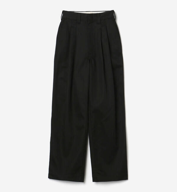  「THE SHINZONE | TOMBOY PANTS WOMEN」|チノ|BLACK