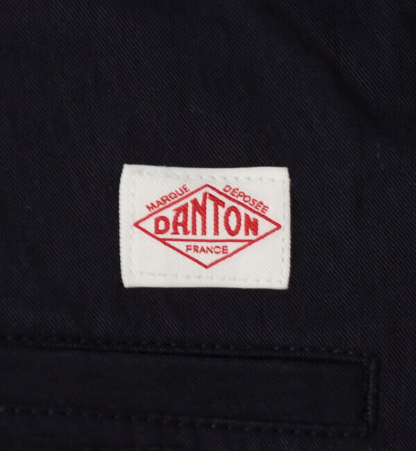 DANTON「DANTON | コットンナイロンツイル 2タックワイドイージーパンツ MEN」|チノ|