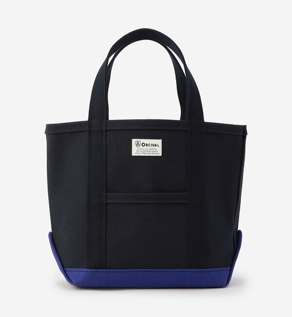 ORCIVAL「ORCIVAL | キャンバストートバッグ 小 UNISEX」|トートバッグ|NAVY系1
