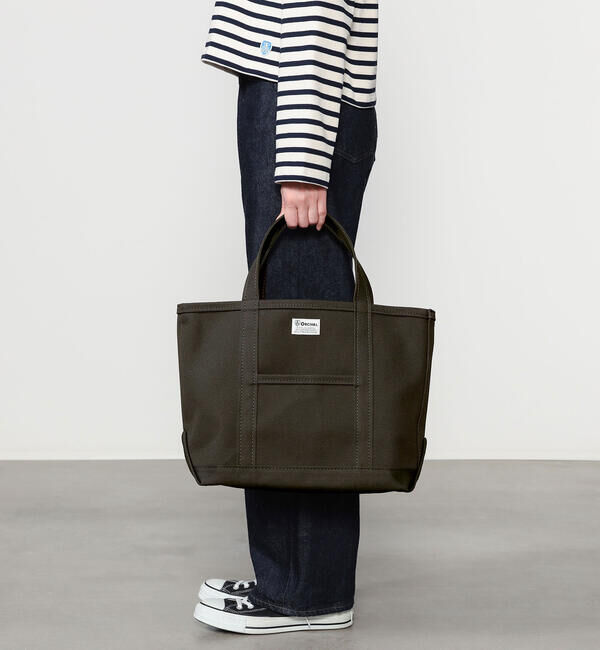 ORCIVAL「ORCIVAL | キャンバストートバッグ 中 UNISEX」|トートバッグ|CHARCOAL