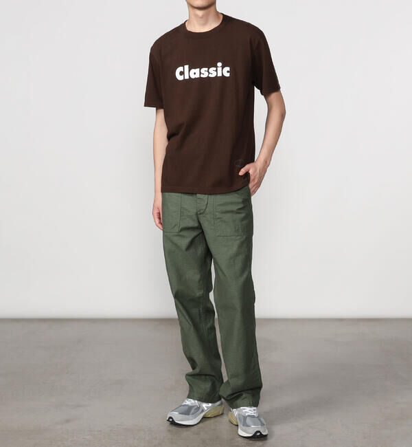  「TANGTANG | 〈別注〉半袖Tシャツ AIN&rsquo;T CLASSIC BROWN MEN」|Tシャツ・カットソー|