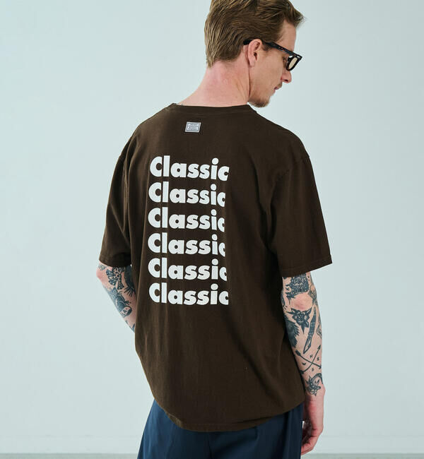  「TANGTANG | 〈別注〉半袖Tシャツ AIN&rsquo;T CLASSIC BROWN MEN」|Tシャツ・カットソー|