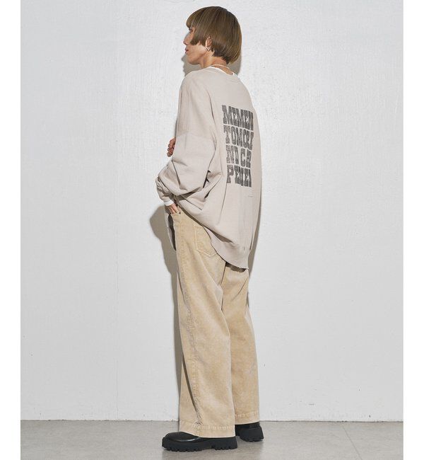 GEMINI「【GEMINI】オーバーバックプリントスウェット」|Tシャツ・カットソー|