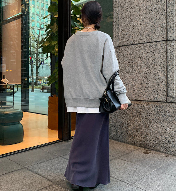  「【インフルエンサー OKOCHI企画】ハーフジップスウェット」|Tシャツ・カットソー|