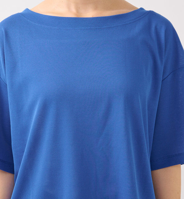  「【A・MONN】【吸水速乾/接触冷感】オープンネックTee」|Tシャツ・カットソー|