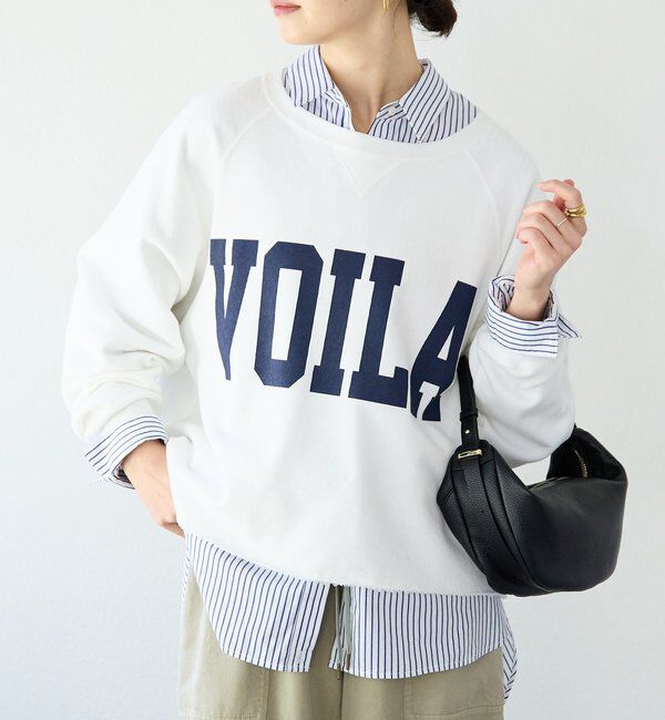 「【Yossshiiii企画】ワイドロゴカットオフスウェット」|Tシャツ・カットソー|