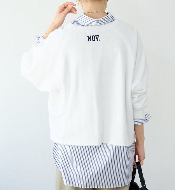  「【Yossshiiii企画】ワイドロゴカットオフスウェット」|Tシャツ・カットソー|