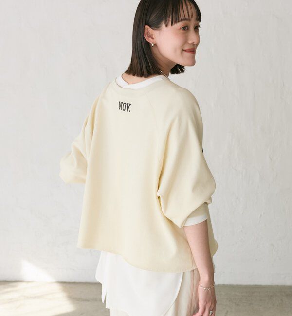  「【Yossshiiii企画】ワイドロゴカットオフスウェット」|Tシャツ・カットソー|