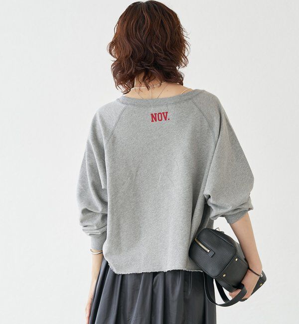  「【Yossshiiii企画】ワイドロゴカットオフスウェット」|Tシャツ・カットソー|