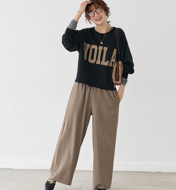  「【Yossshiiii企画】ワイドロゴカットオフスウェット」|Tシャツ・カットソー|