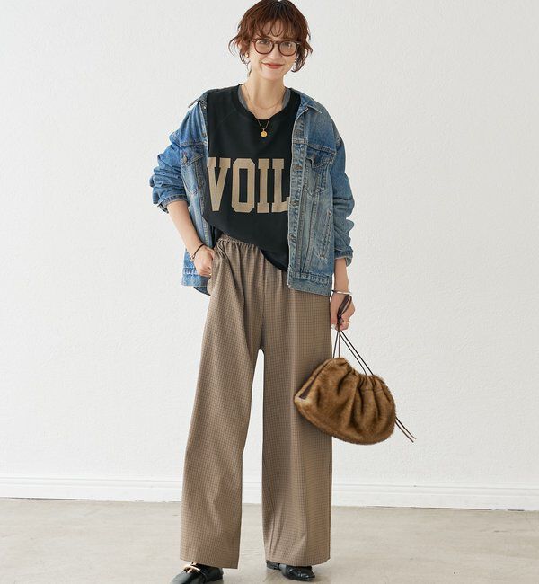  「【Yossshiiii企画】ワイドロゴカットオフスウェット」|Tシャツ・カットソー|