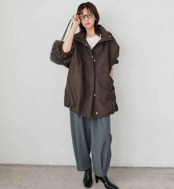  「【接触冷感】ゴブソデネックコンシャスカットソー」|Tシャツ・カットソー|