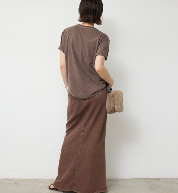  「【セットアップ対応】リヨセルスリットスカート」|スカート|