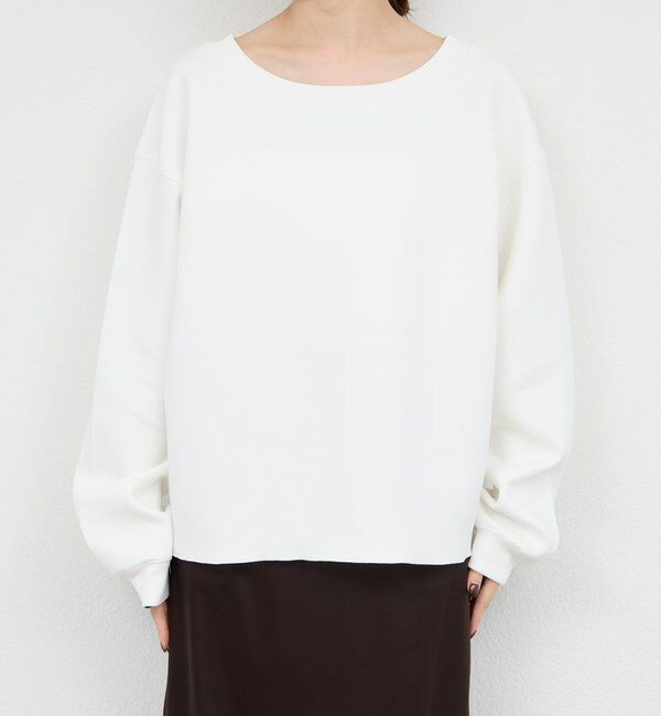  「＜Oggi 6月号掲載アイテム＞【大人のスウェット】ボートネックスウェット」|Tシャツ・カットソー|