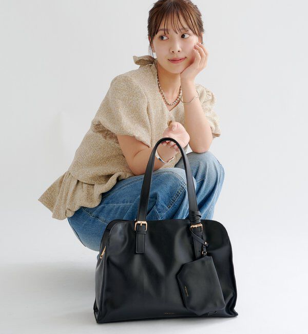  「【@sktnnm企画】ステッチラインボストンBAG」|トートバッグ|